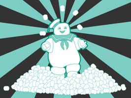 Stay Puffed Marshmallow Man explaining exponential growth marketing